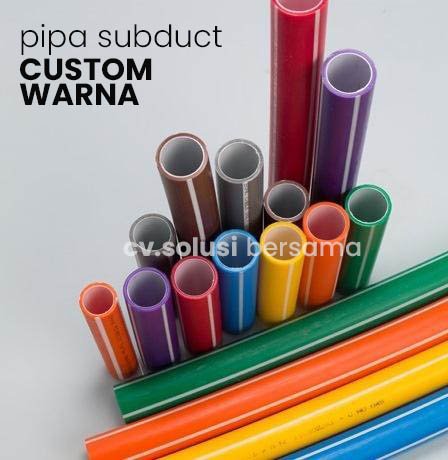 Pipa Subduct Custom https://www.hargapipaair.com/mesinlashdpe