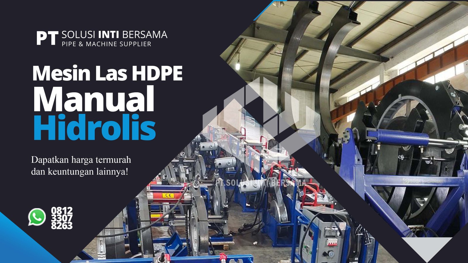 Mesin HDPE Jakarta, Bekasi, Tangerang, Bogor https://www.hargapipaair.com/mesinlashdpe