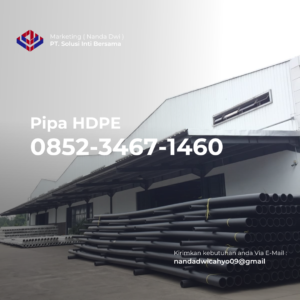 Jual Pipa HDPE SNI Termurah Banggai Kepulauan